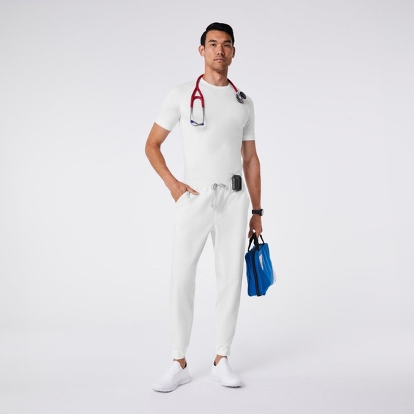 Figs White Sweatpants for Men - Picture 2 of 10